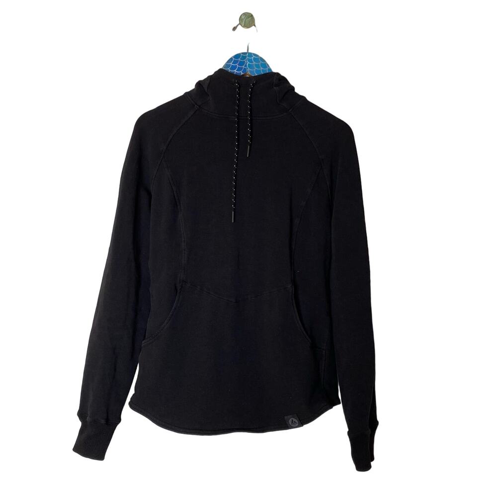 AMERICAN GIANT Black Sunrise Pullover Hoodie